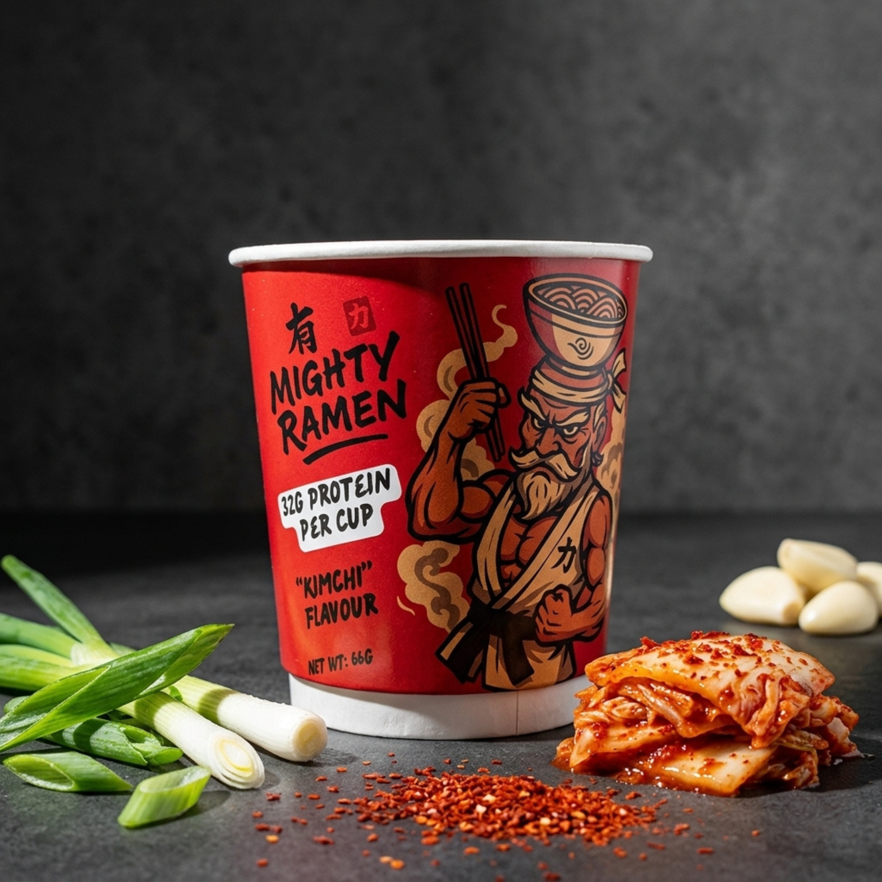 Mighty Ramen Variety Pack (12 Cups)