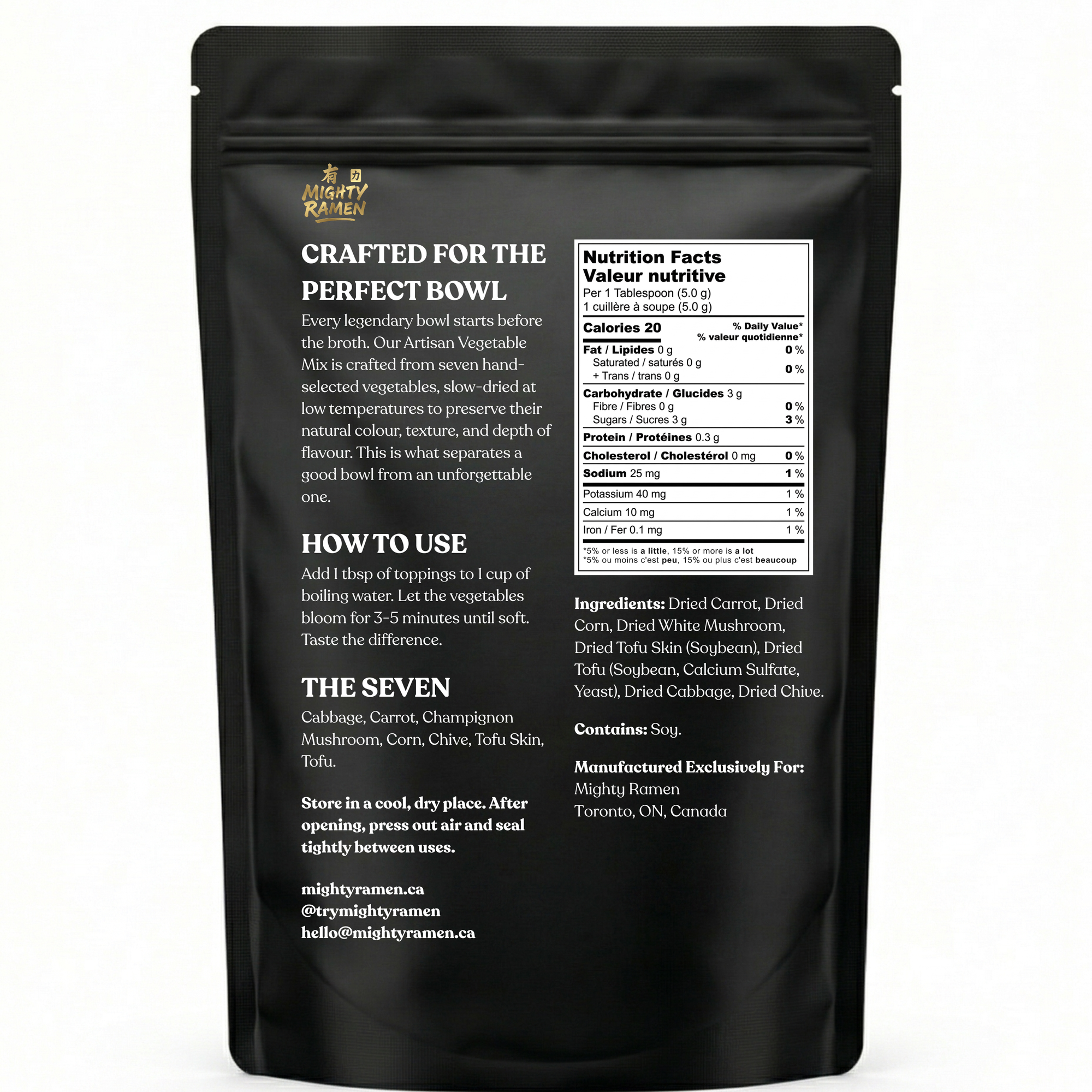 Mighty Ramen Artisan Veggie Boost