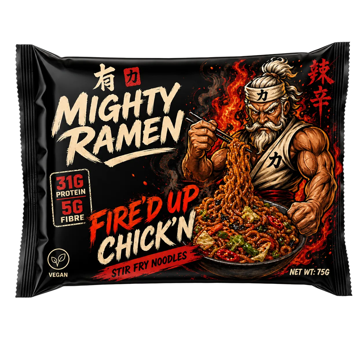FIRE'D UP CHICK'N (6 Bags)